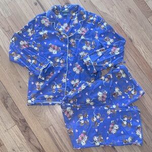 Taylor Marc’s Monkey Printed PJ Set Size Small